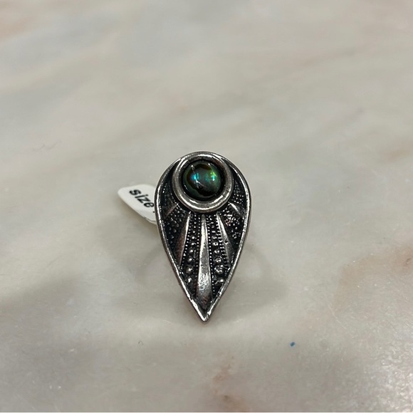 Free People Calm Rivers Sheild Ring - Picture 6 of 7